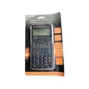 Sharp Scientific Calculator EL-W516XGB-SL – NEW (WriteView)